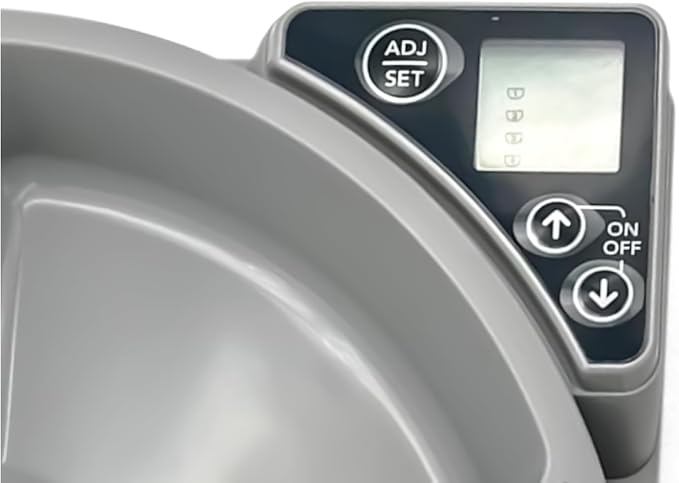 Cat Mate C500 - 5 Meal Digital Automatic Feeder with Ice Packs for Cats and Small Dogs
