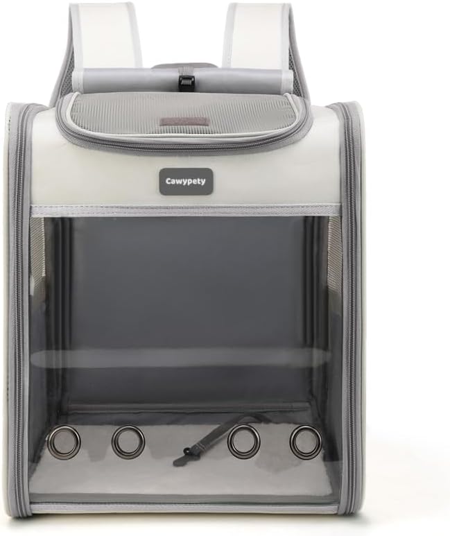 Cat Carrier Backpack,Cat Carrier with Window Blind,Cat Backpack for Small Cats Dogs, Safety Straps, Collapsible, Breathability,Designed for Travel, Hiking, Outdoor,Car