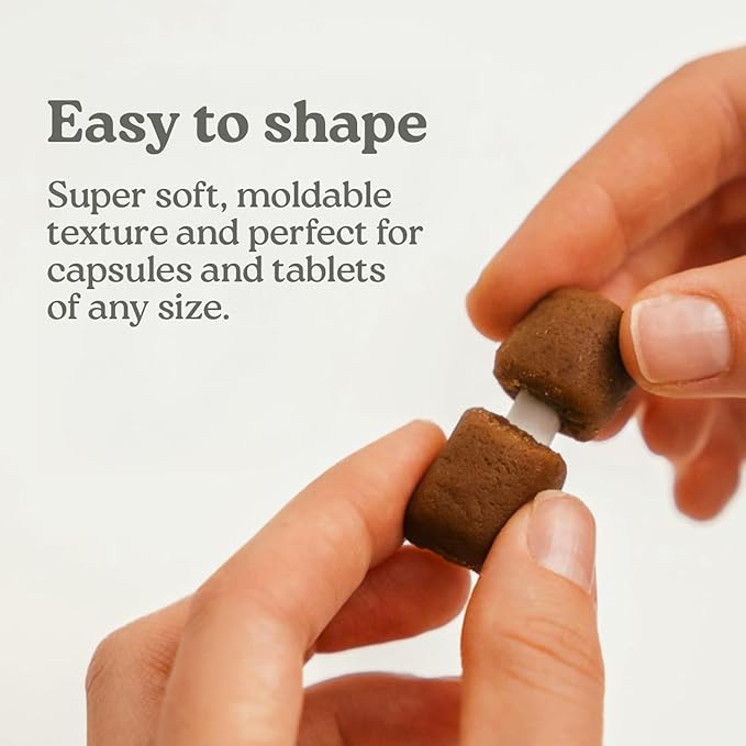 Presidio Pill Buddy Naturals - Honey Recipe Pill Hiding Treats for Dogs - Make A Perfect Pill Concealing Pocket Or Pouch for Any Size Medication - 90 Servings