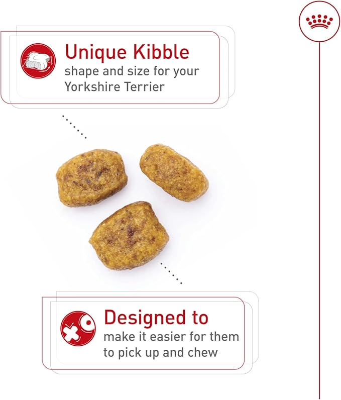 Royal Canin Yorkshire Terrier Adult Dry Dog Food, 2.5 lb bag