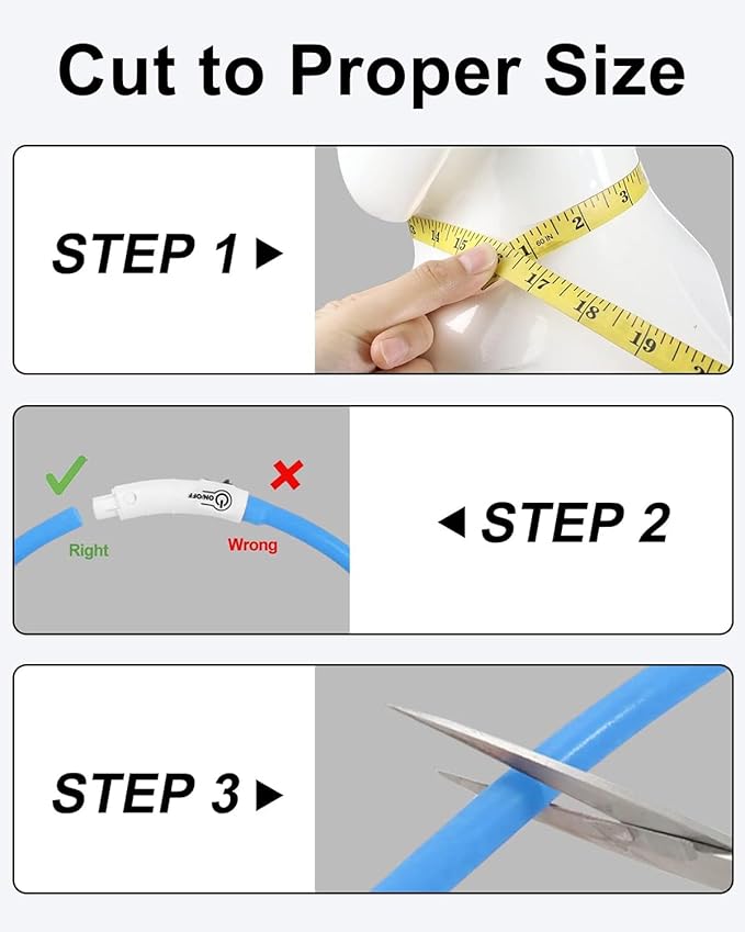 Joytale Light Up Dog Collar, Rechargeable Rainproof LED Collar for Night Walking Safety, Soft Silicone Glow in The Dark, Suitable for Small Medium Large Dogs, Blue