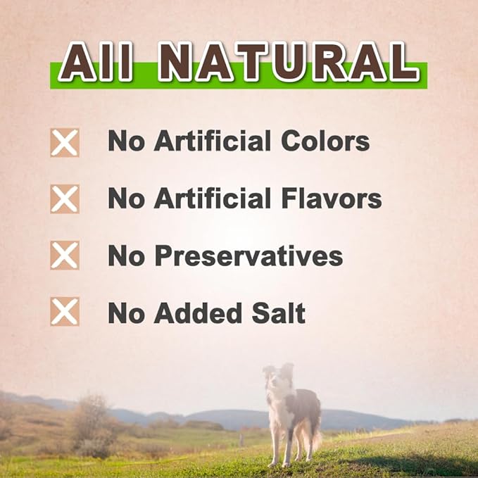 Afreschi Natural Turkey Tendon Bone (S) 40 Units/Box, Dog Treats for Signature Series, All Natural Human Grade Puppy Chew, USA-Sourced Turkey Tendon, Hypoallergenic, Rawhide Alternative