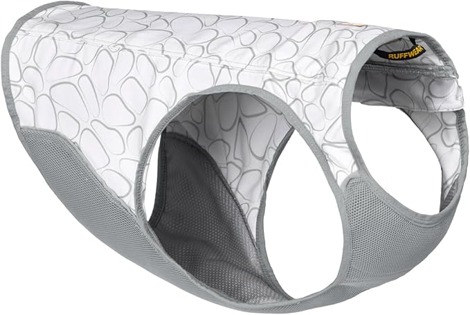 Ruffwear, Swamp Cooler Zip Dog Vest, Evaporative Cooling for Hot Weather, Graphite Gray, Large