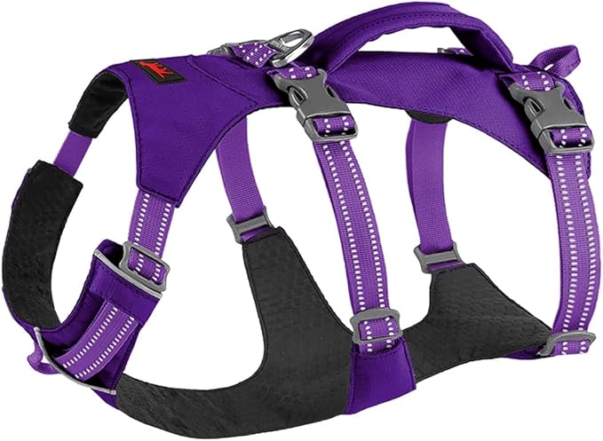 Tuff Pupper Escape Proof Dog Harness for Extra Large Dogs | No Pull Lightweight Adjustable Harness | No Escape Multifunctional Outdoor Pet Gear | Strong Durable Breathable | Secure Comfortable Fit