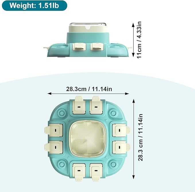 Dog Puzzle Toy,3 in 1 Food Dispenser Slow Feeder Treat Puzzles Bowl