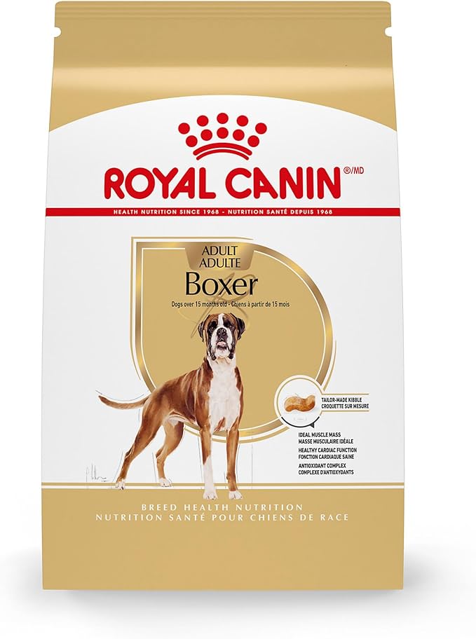 Royal Canin Boxer Adult Dry Dog Food, 17 lb bag