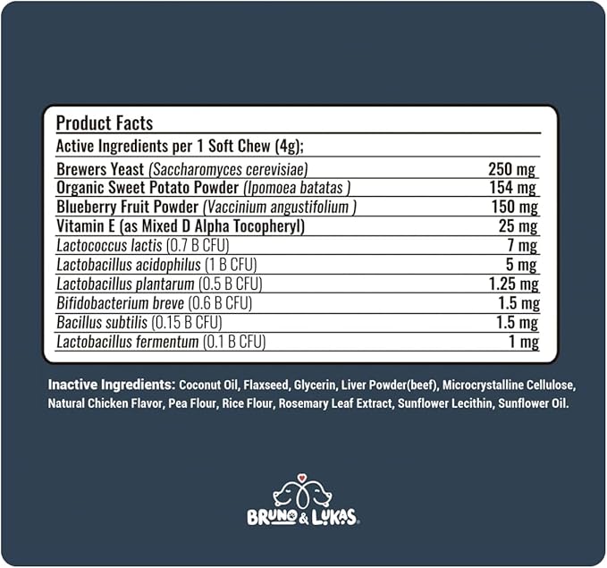 Dog Allergy Relief & Probiotic Chews - Omega 3 Salmon Oil for Itch and Shedding Control, Gut Health & Immune Support with Chicken Liver Flavor, for Skin Irritation & Digestive Health (90 Ct Each)