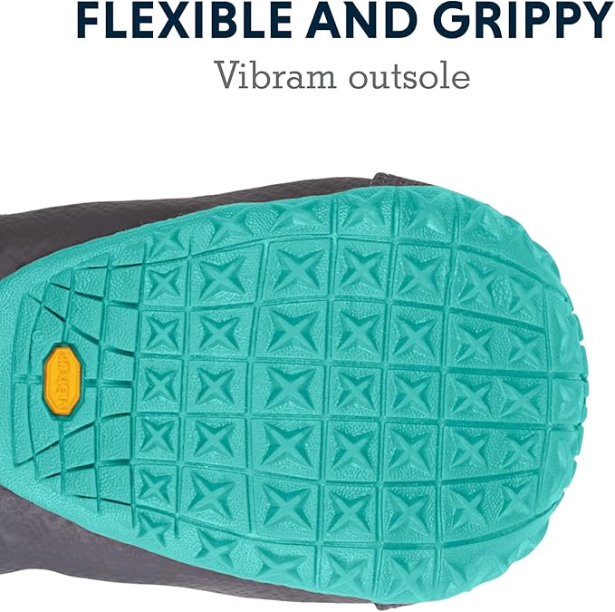 Ruffwear, Grip Trex Dog Shoes, Non-Slip Boots for Hot Pavement & Snow, Weatherproof Paw Protection with Breathable Mesh, Rugged Sole for Hiking, Lichen Green, 3.25"