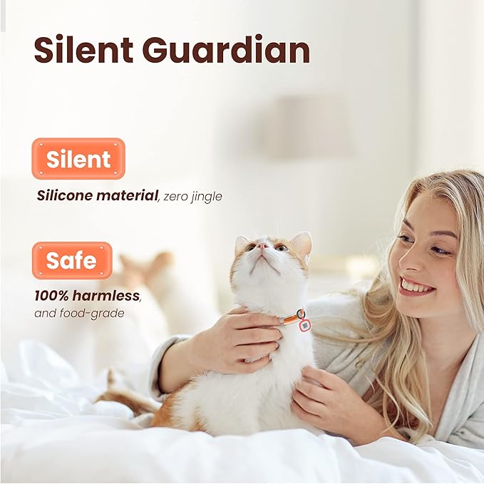 Pawaii QR Code Pet ID Tag, Silent Silicone Dog ID Tag, Modifiable Pet Online Profile, Free Online Pet Page Emergency Contact, Scan QR Receive Instant Pet Location Alert Email, 1Pack (Bright Red)