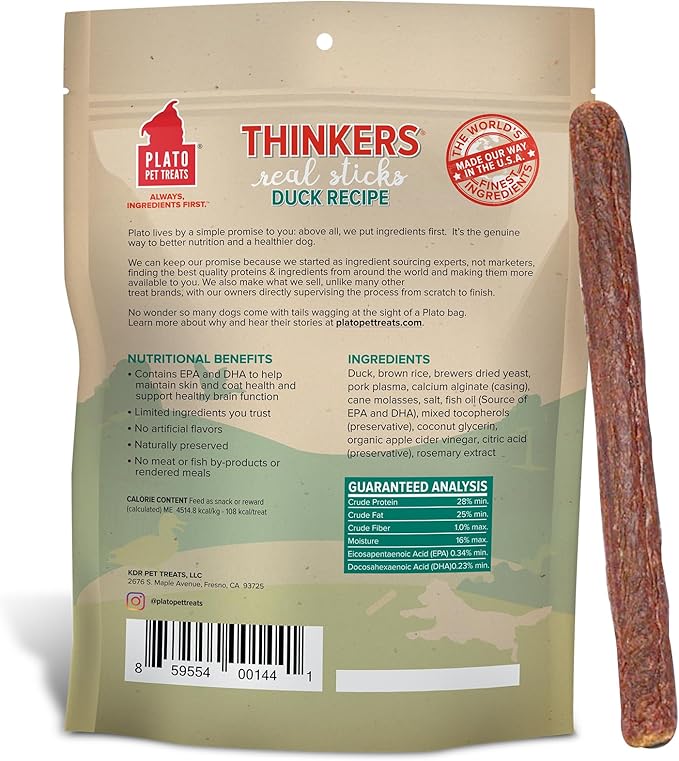 Plato Thinkers Duck 10oz