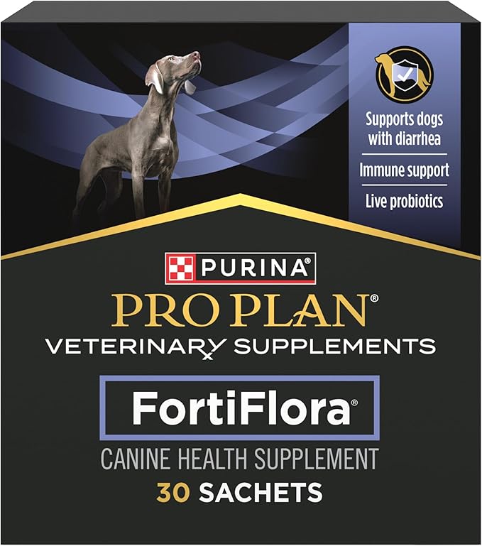 Purina Pro Plan Veterinary Supplements FortiFlora Canine Probiotic Supplement Probiotics for Dogs