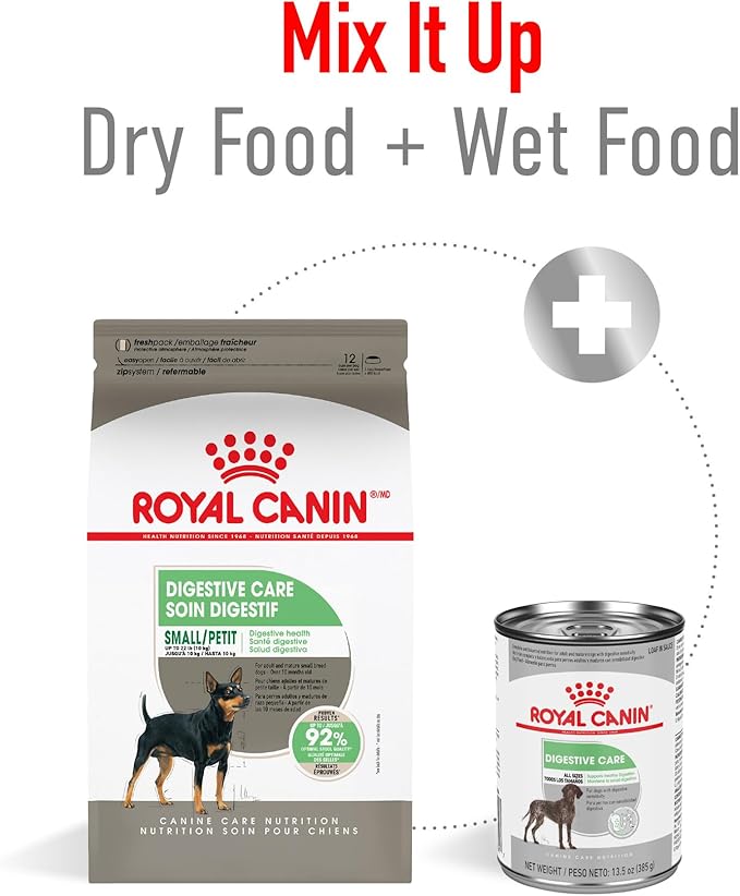 Royal Canin Small Digestive Care Dry Dog Food, 17 lb bag