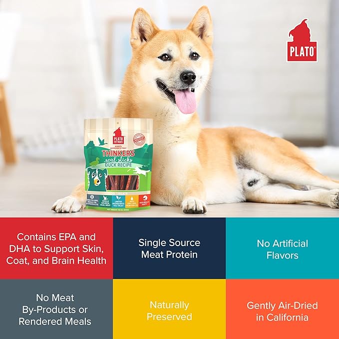 PLATO Thinkers Duck 18oz, Natural (850002221572)