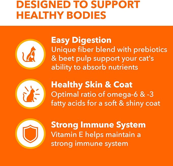 IAMS Proactive Health Adult Sensitive Digestion & Skin Dry Cat Food with Turkey, 6 lb. Bag