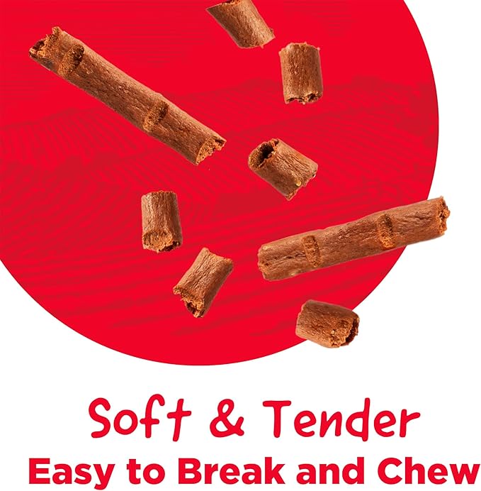 Country Kitchen Chicken & Liver Tender Meaty Sticks Cat Treats, High in Protein, Easy to Break and Chew, 0.88 Oz, 5 Count