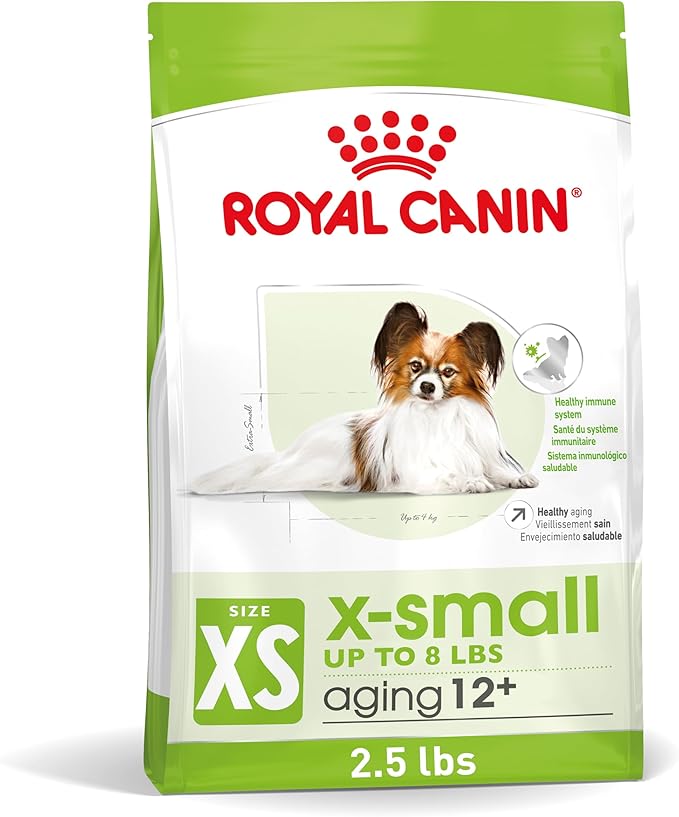 Royal Canin X-Small Aging 12+ Dry Dog Food, 2.5 lb bag
