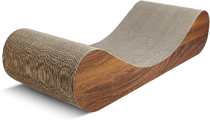 Cat Scratch Pad, Cat Scratcher Cardboard Lounge Bed, Cat Scratching Pad, Pet Lounger