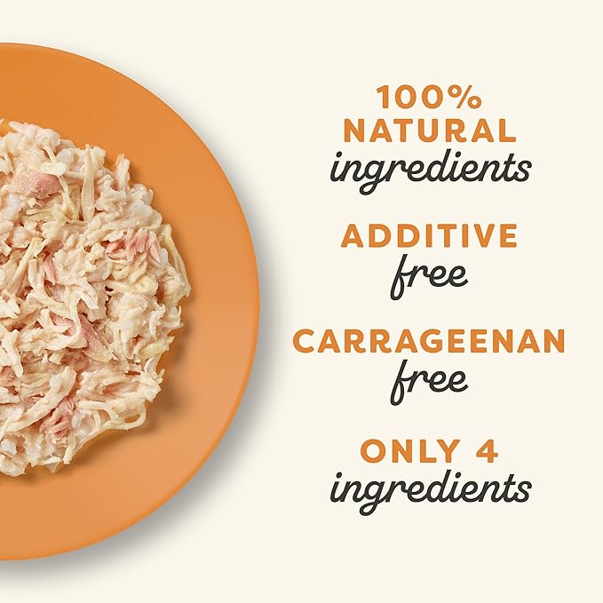 Applaws Natural Wet Canned Cat Food, Limited Ingredient, Protein with No Artificial Additives, Chicken Breast & Tuna Fillet in Broth (24 x 5.5oz Cans)