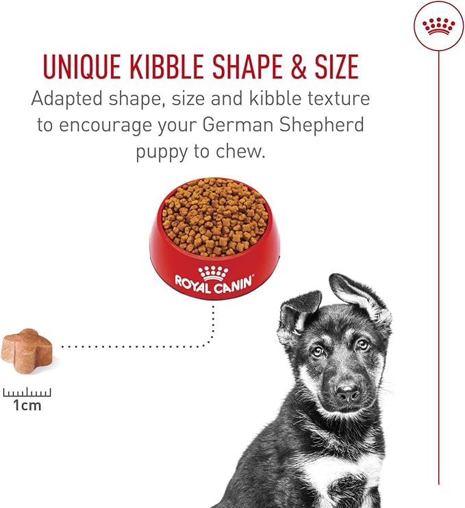 Royal Canin German Shepherd Puppy Breed Specific Dry Dog Food, 30 lb. bag
