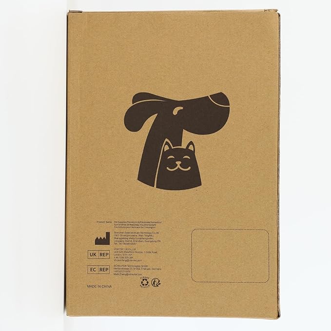 Pawaboo Pet Dog Carrier Backpack, Puppy Dog Travel Front Carrier for Small Medium Dogs Cats, Adjustable Breathable Dog Carrying Backpack with Safety Strips for Hiking, Walking (Blue M Up to 10 lbs)