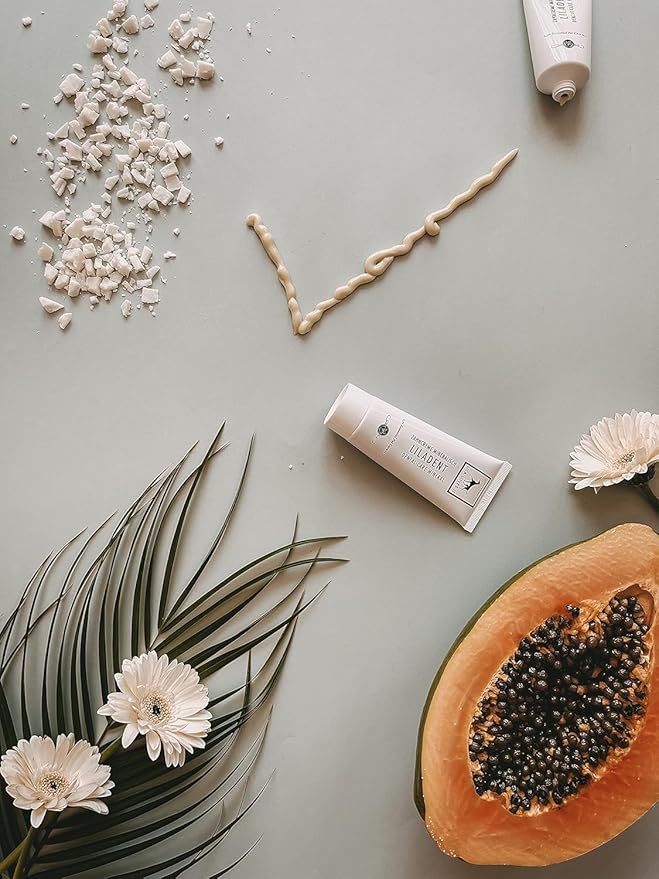 Toothpaste for Dogs - Natural Tooth Cleaning with Coconut Oil, Turmeric & Papaya Extract, Gentle & Effective, for Plaque, Tartar & Bad Breath, LILADENT Dental-Care Mineral by LILA LOVES IT, 75 ml