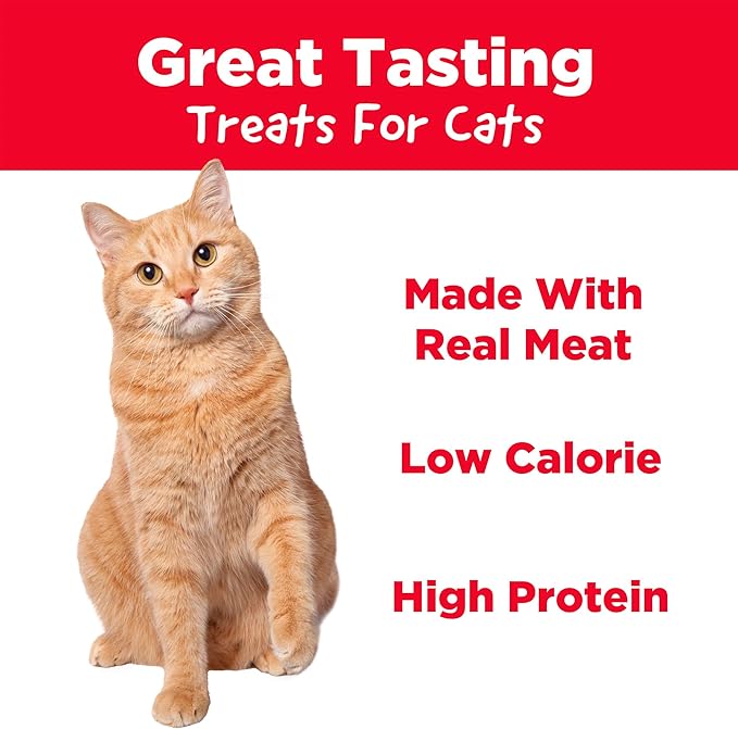 Country Kitchen Chicken & Liver Tender Meaty Sticks Cat Treats, High in Protein, Easy to Break and Chew, 0.88 Oz, 5 Count