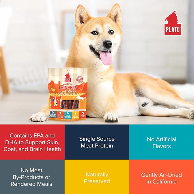 PLATO Thinkers Chicken 18oz, Natural (850002221565)