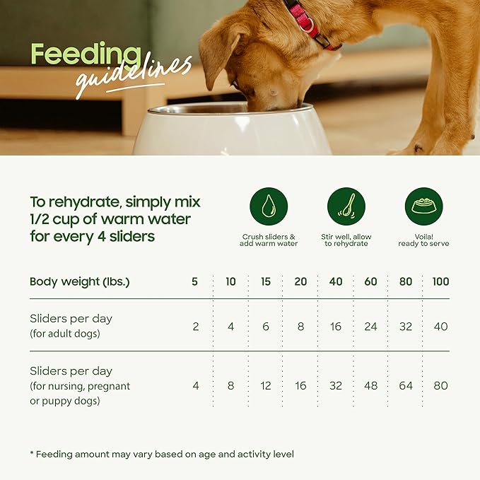 smallbatch Pets Freeze Dried Raw Dog Food, Lamb Recipe, 14 oz, Organic High Protein Dog Food, Grain Free, Made in The USA, Humanely Raised Meat, Single Protein, for Picky Eaters, Hydrate & Serve