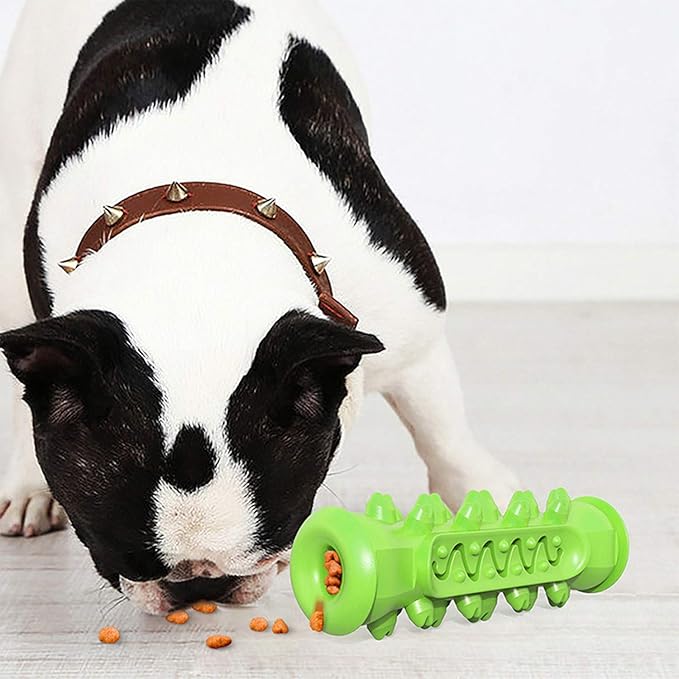 Guardians Dog Chew Toys for Aggressive Chewers, Dog Toothbrush Care Cleaning Stick, Puppy Toothing Chew Toy for Small Middle Pets (Blue+Green)