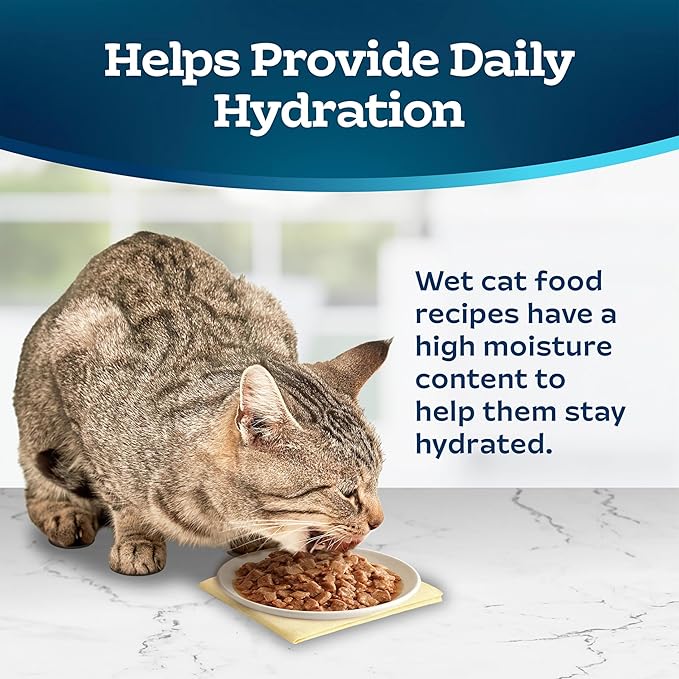 Blue Buffalo Tastefuls Flaked Wet Cat Food Variety Pack, Made with Natural Ingredients, Tuna, Chicken, Fish & Shrimp, 3-oz Cans (12 Count, 4 of Each)