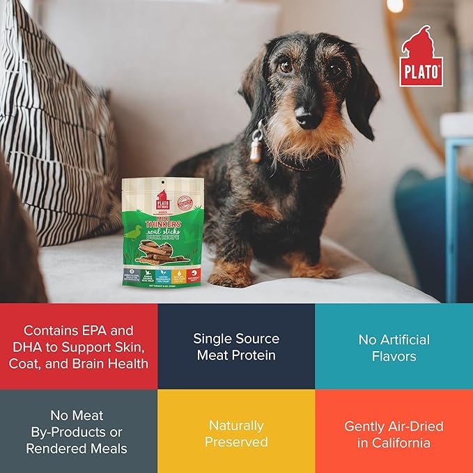 PLATO Mini Thinkers Duck Recipe 3oz, Natural (850002221336)