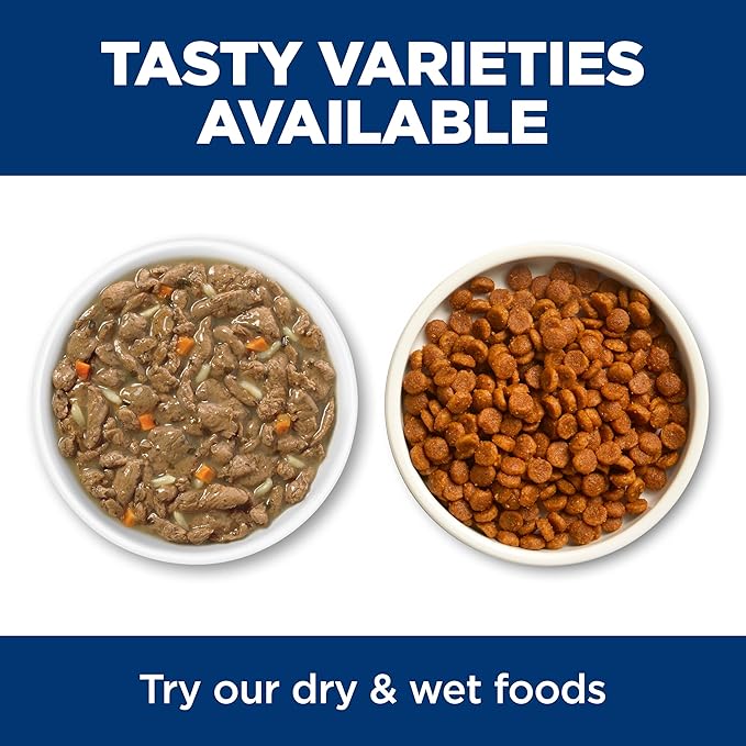 Hill's Science Diet Urinary Hairball Control Adult 1-6 Wet Cat Food, Salmon & Vegetables Stew, 2.9 oz Cans, Case of 24