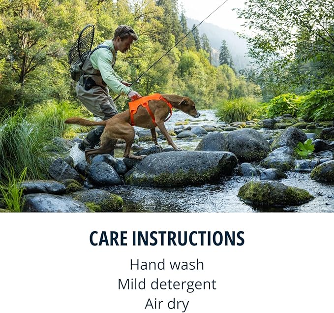 Ruffwear, Web Master, Multi-Use Support Dog Harness, Hiking and Trail Running, Service and Working, Everyday Wear, Blaze Orange, XX-Small