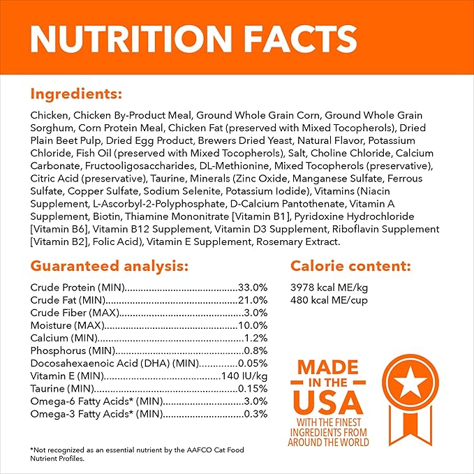 IAMS Proactive Health Healthy Kitten Dry Cat Food with Chicken, 3.5 lb. Bag