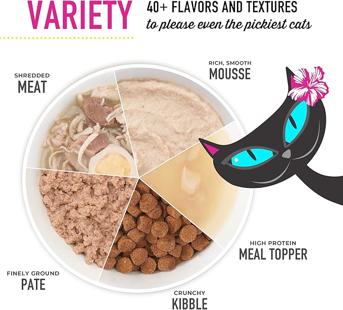 Tiki Cat After Dark, Chicken & Duck, High-Protein and 100% Non-GMO Ingredients, Wet Cat Food for Adult Cats, 2.8 oz. Cans (Pack of 12)