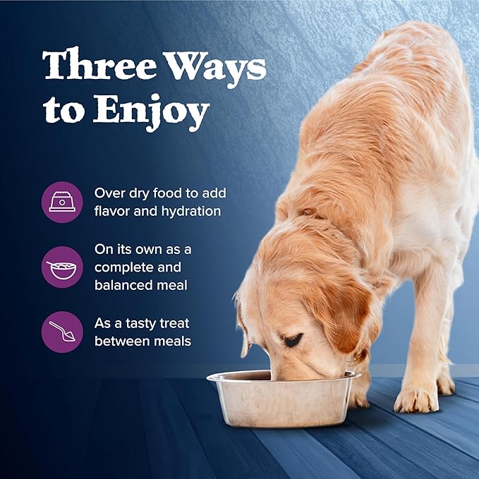 Blue Buffalo Wilderness High Protein Beef and Chicken & Salmon and Chicken Wet Dog Food Variety Pack for Adult Dogs, Grain-Free, 12.5 oz Cans (6 Pack)