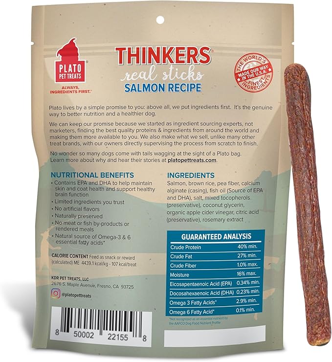 Plato Thinkers Salmon 18oz