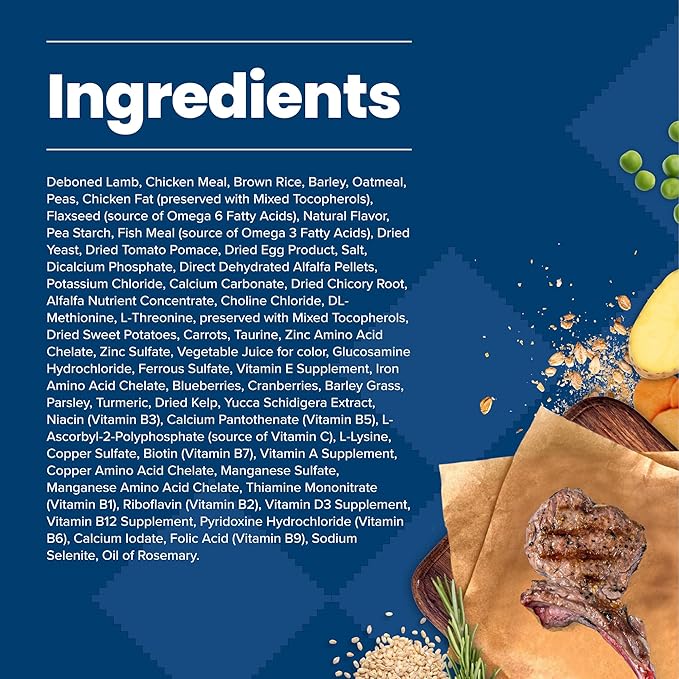 Blue Buffalo Life Protection Formula Natural Adult Small Breed Dry Dog Food, Lamb and Brown Rice 5-lb Trial Size Bag