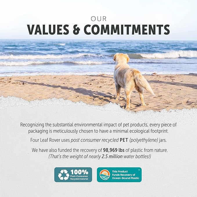 Protect - Probiotics for Dogs - Veterinarian Formulated - with Natural Prebiotics and Antioxidants - Detoxification & Gut Health - 60 Day Large Dog Supply