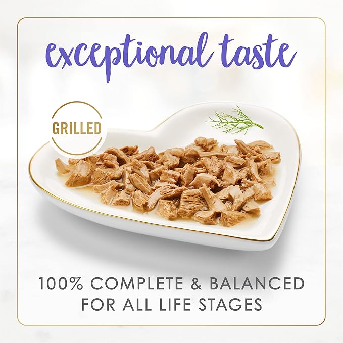 Purina Fancy Feast Grilled Wet Cat Food Seafood Feast in Wet Cat Food Gravy - (Pack of 24) 3 oz. Cans