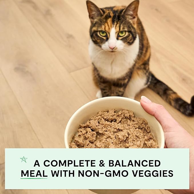 Open Farm Canned Cat Food, Paté for Complete & Balanced Nutrition, Grain-Free and Legume-Free Wet Cat Food, Chicken & Beef Recipe, 2.8oz Cans (Case of 18)