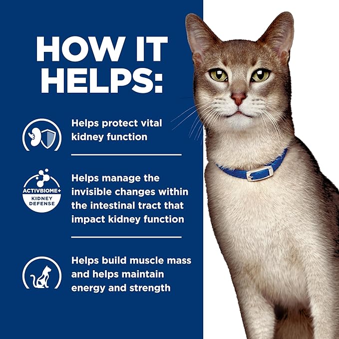 Hill's Prescription Diet k/d Kidney Care Starter Kit Variety Pack Cat Food, 5.25 oz. Dry Food (2), 5.5 oz. Can (2), 2.9 oz. Can (4)
