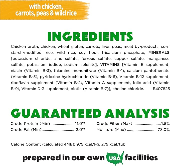 Purina Beneful Wet Dog Food, Chopped Blends With Chicken - 10 oz. Tubs (Pack of 8)