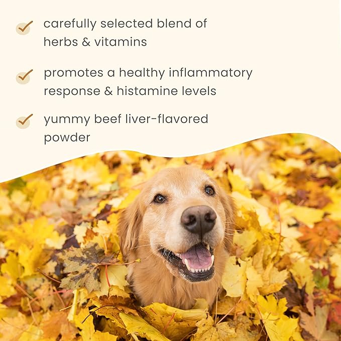 Bark & Whiskers Seasonal Support, 3.17 Oz. (90 g), 90 Scoops, Antioxidant and Immune Support, Veterinarian Formulated, Non-GMO, Dr. Mercola