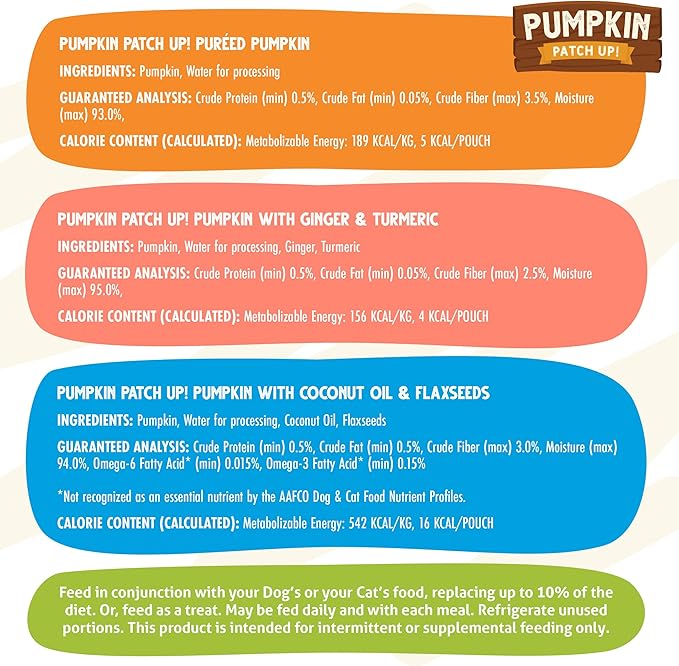 Weruva Canned Cat Food and Pumpkin Pouches for Kittens Variety Pack – Pumpkin Patch & Kitten Zoomies, 24 Count