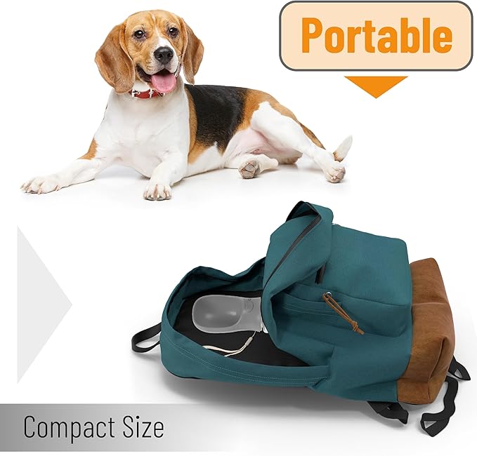 Mr. Pen Portable Dog Water Bottle, 19 oz, Large, Grey, Travel Dog Water Bottle Dispenser, Not Dishwasher Safe