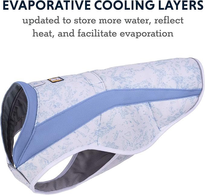 Ruffwear, Swamp Cooler Dog Vest, Evaporative Cooling for Hot Weather, Compatible with Most Harnesses, Heliotrope Purple, XX-Small