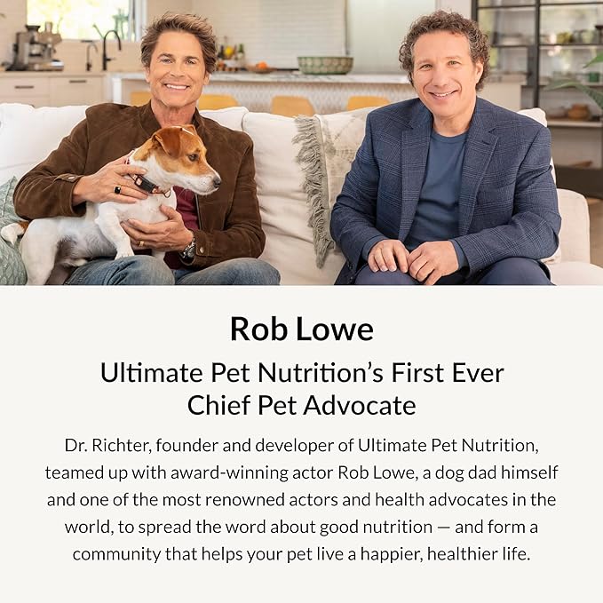 ULTIMATE PET NUTRITION Canine Radiance Skin Allergy Support Supplement for Dogs, Omega-3 Skin Hydration, Antioxidants to Prevent Itching and Strengthen Coat, 60 Chewable Tablets