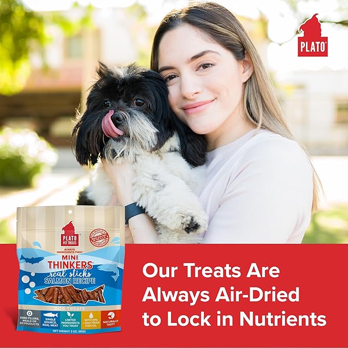 PLATO Mini Thinkers Salmon Recipe 3oz, Natural (850002221312)