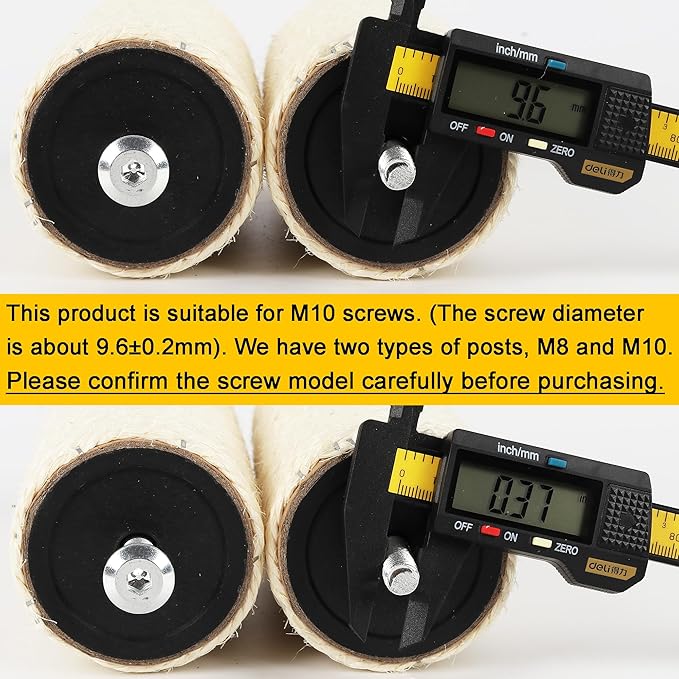 2.9in 7.4cm Diameter Cat Scratching Post Replacement Sisal Pole Parts for Cat Tower (M10, 30cm/11.8in)